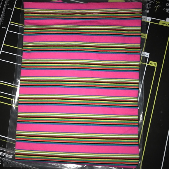 SUPREME PINK MULTI STRIPE L/S TOP MEDIUM - Picture 3 of 5